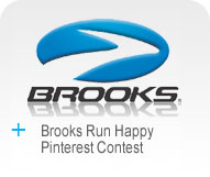 Brooks Run Happy Pinterest Contest Logo