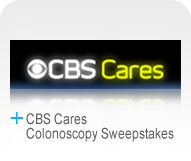 CBS Cares Colonoscopy Sweepstakes  Logo