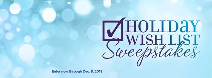 Holiday Wish List Sweepstakes
