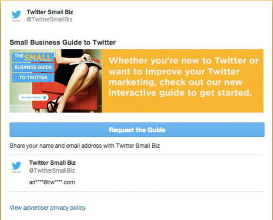 twitter leadgen ad