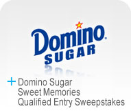 Domino Sugar Sweet Memories Qualified Entry Sweepstakes Logo